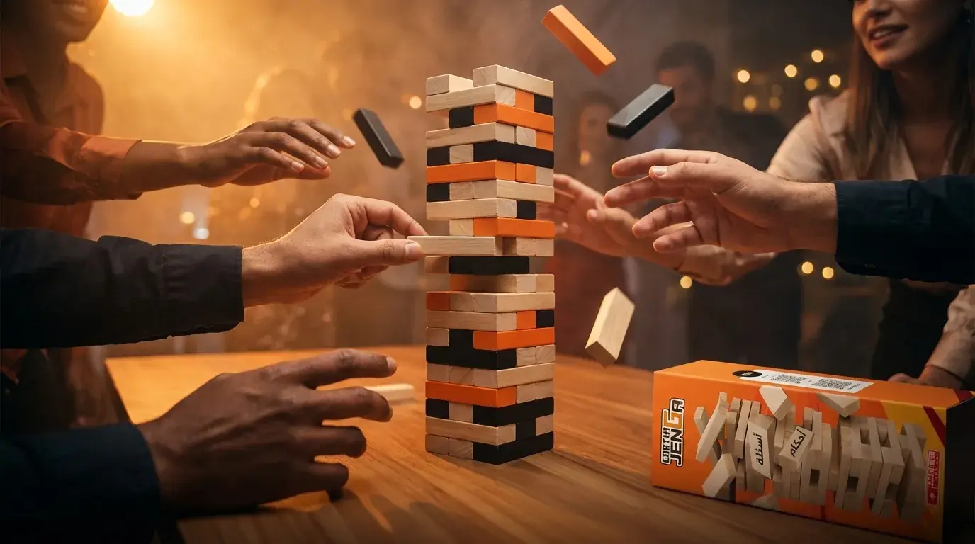 Carthajenga party game - friends playing the ultimate Tunisian party game